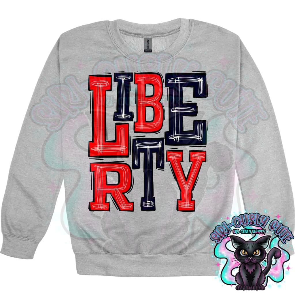 Sporty Liberty - Red Navy Mascot