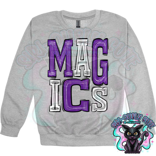 Sporty Magics - Purple White Mascot