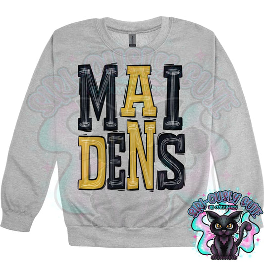 Sporty Maidens - Black Gold Mascot