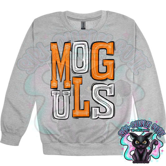 Sporty Moguls - Orange White Mascot