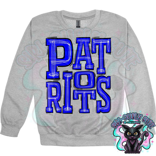 Sporty Patriots - Royal Royal Mascot