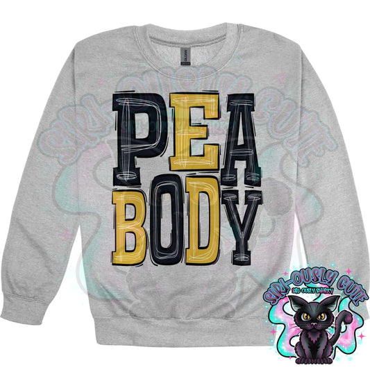 Sporty Peabody - Black Gold Mascot