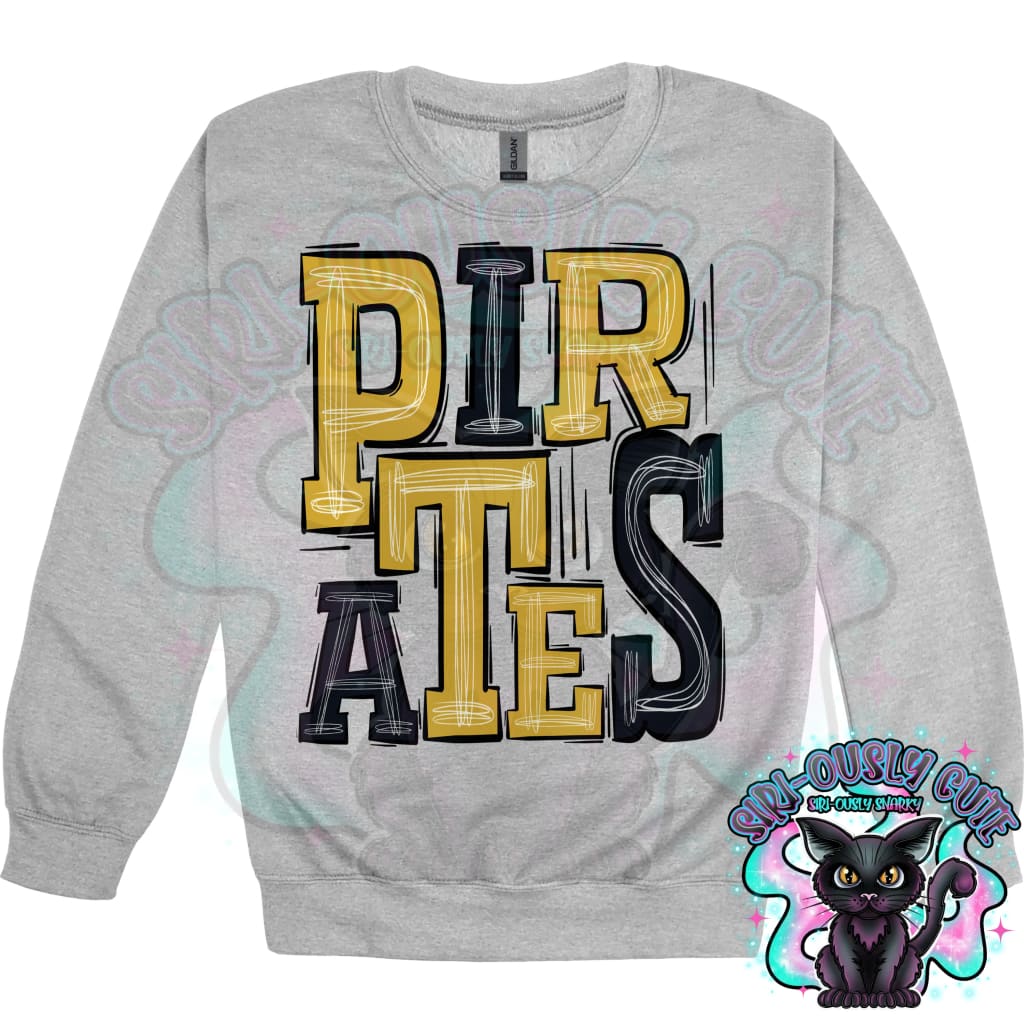 Sporty Pirates - Black Gold Mascot