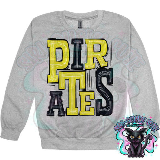Sporty Pirates - Black Yellow Mascot