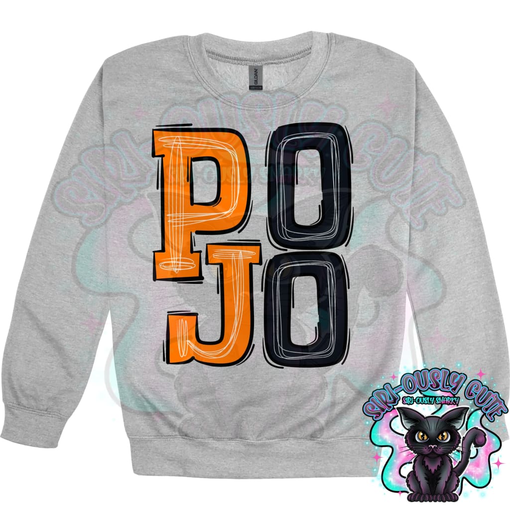 Sporty Pojo - Orange Black Mascot
