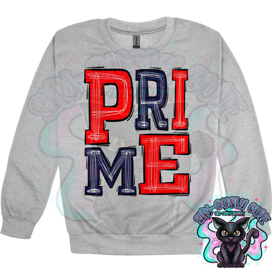Sporty Prime - Red Navy Mascot