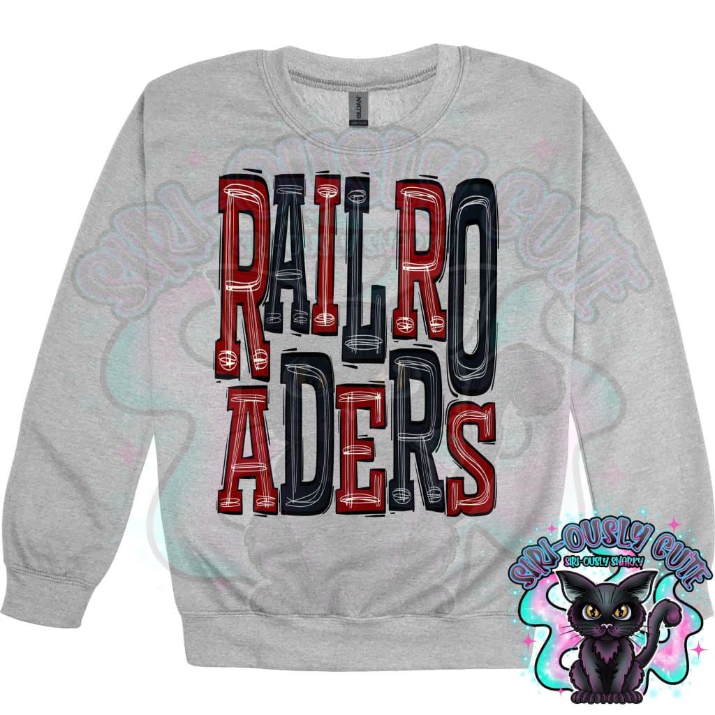 Sporty Railroaders - Black Maroon Mascot