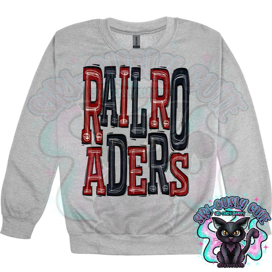 Sporty Railroaders - Black Maroon Mascot