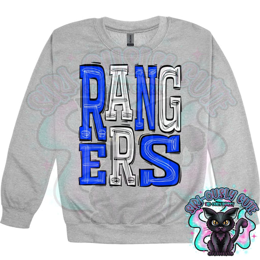 Sporty Rangers - Royal White Mascot