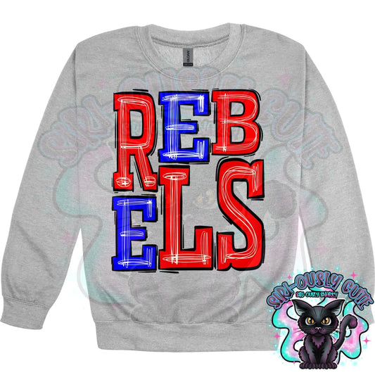 Sporty Rebels - Red Royal Mascot