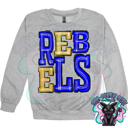 Sporty Rebels - Royal Gold Mascot