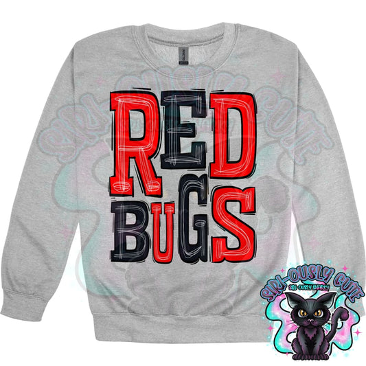 Sporty Redbugs - Red Black Mascot