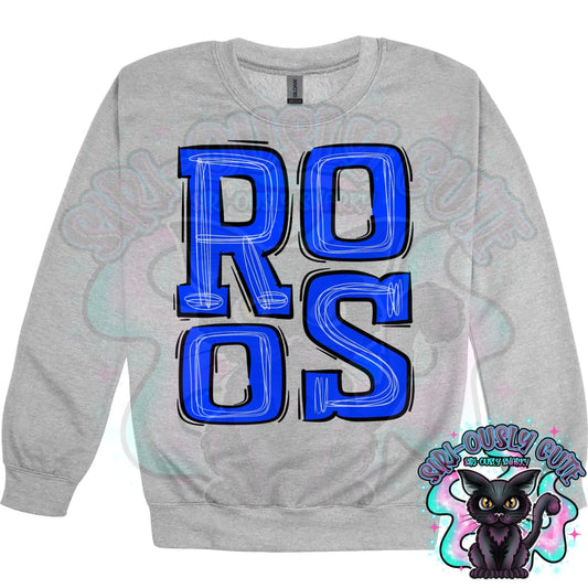 Sporty Roos - Royal Blue Mascot