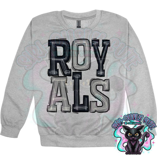 Sporty Royals - Black Grey Smoke Mascot