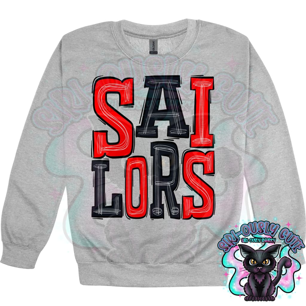 Sporty Sailors - Red Black Mascot