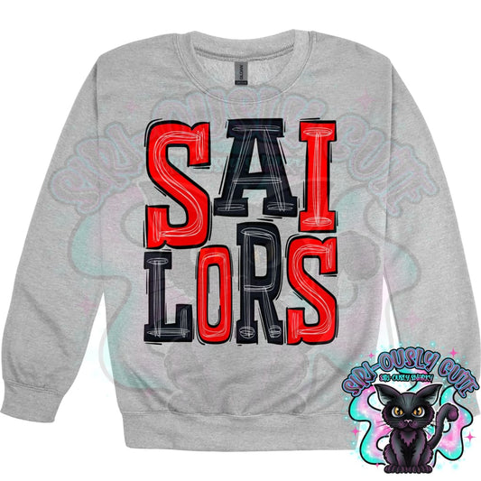 Sporty Sailors - Red Black Mascot