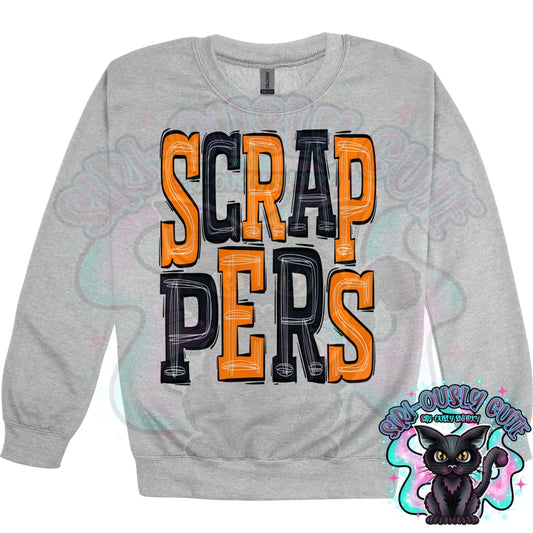 Sporty Scrappers - Orange Black Mascot