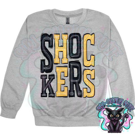 Sporty Shockers - Black Yellow Mascot