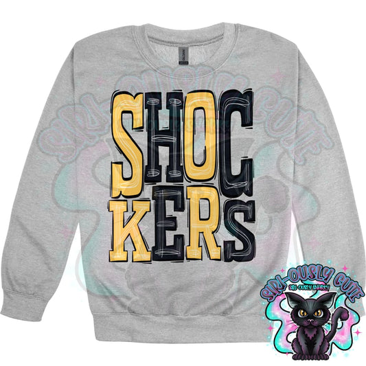 Sporty Shockers - Yellow Black Mascot