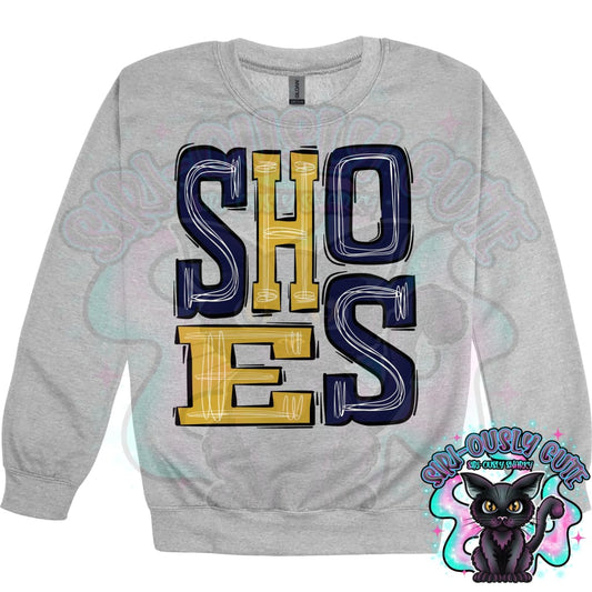 Sporty Shoes - Navy Vegas Gold Mascot