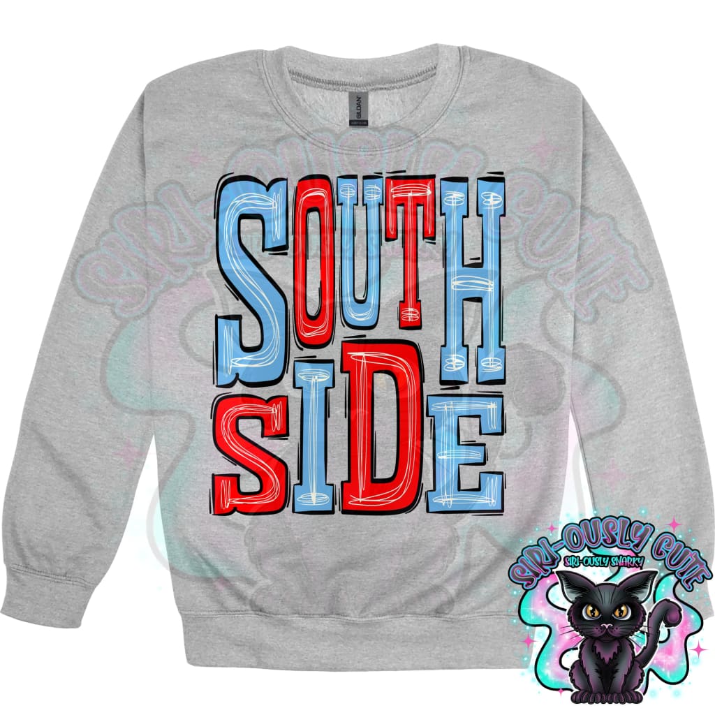 Sporty Southside - Red Light Blue Mascot
