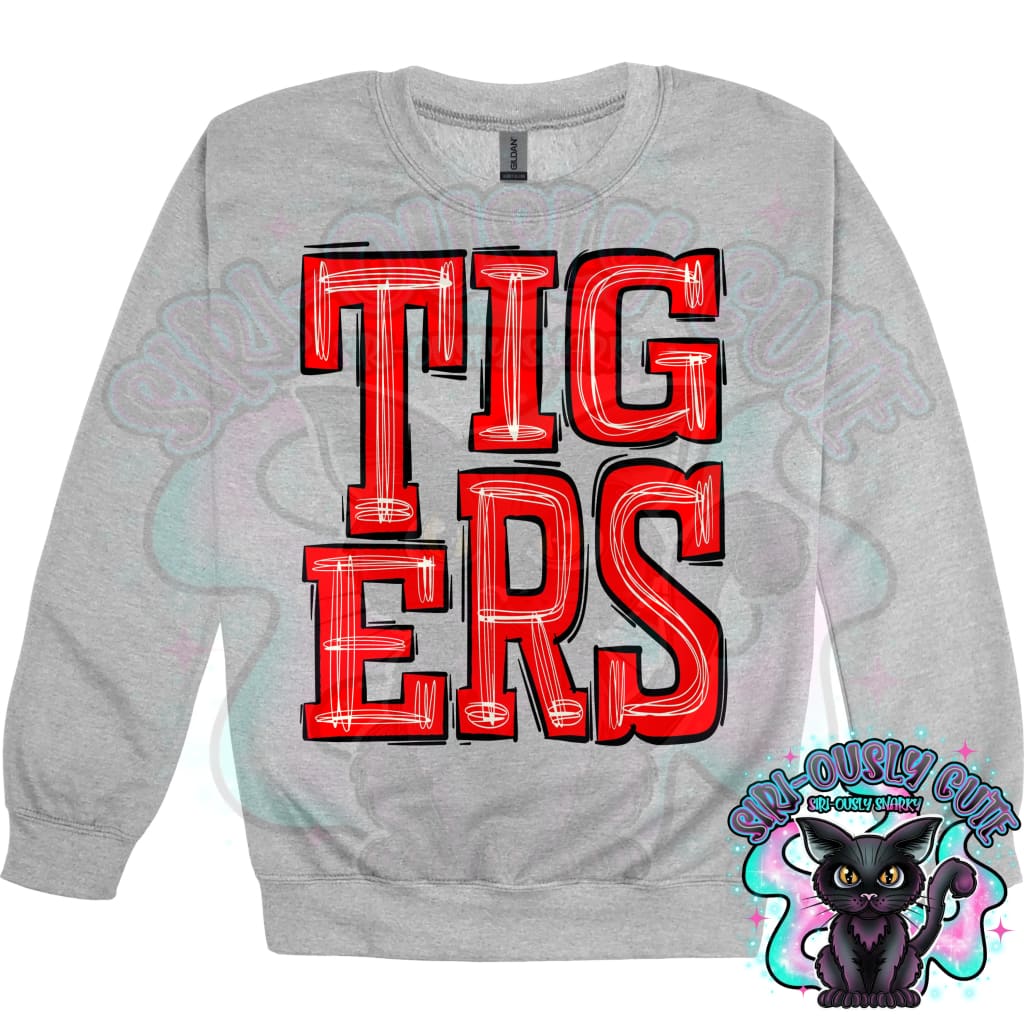 Sporty Tigers - Red Mascot