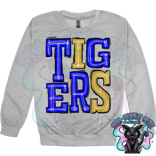 Sporty Tigers - Royal Gold Mascot
