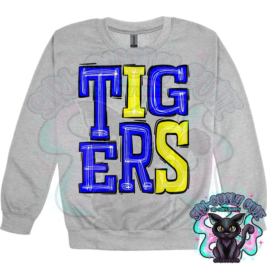 Sporty Tigers - Royal Yellow Mascot