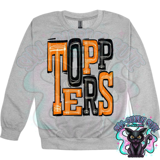 Sporty Toppers - Orange Black Mascot