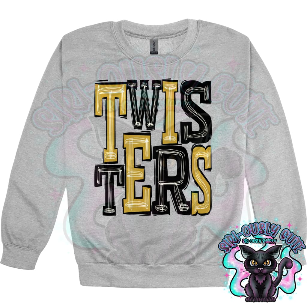 Sporty Twisters - Gold Black Mascot
