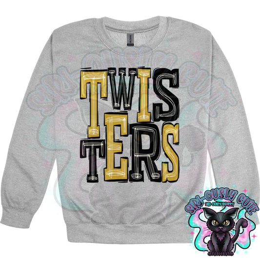 Sporty Twisters - Gold Black Mascot