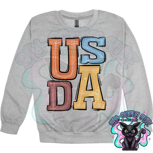 Sporty Usda Mascot