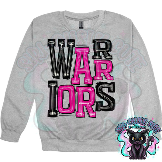 Sporty Warriors - Black Pink Mascot