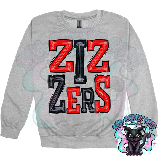 Sporty Zizzers - Red Black Mascot