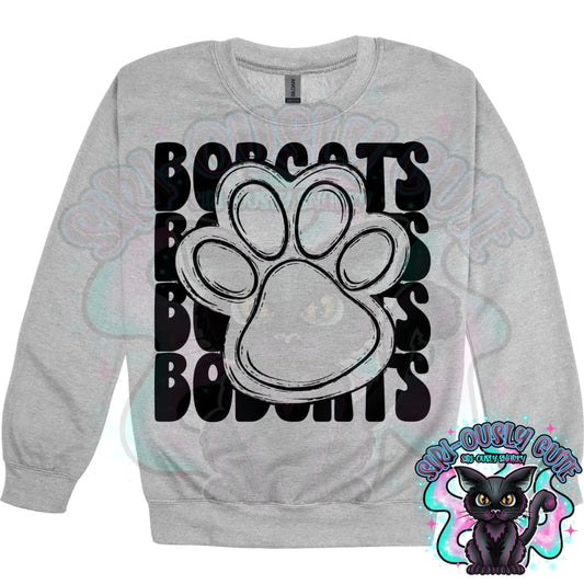Stacked Mascots Bobcats 2 Mascot