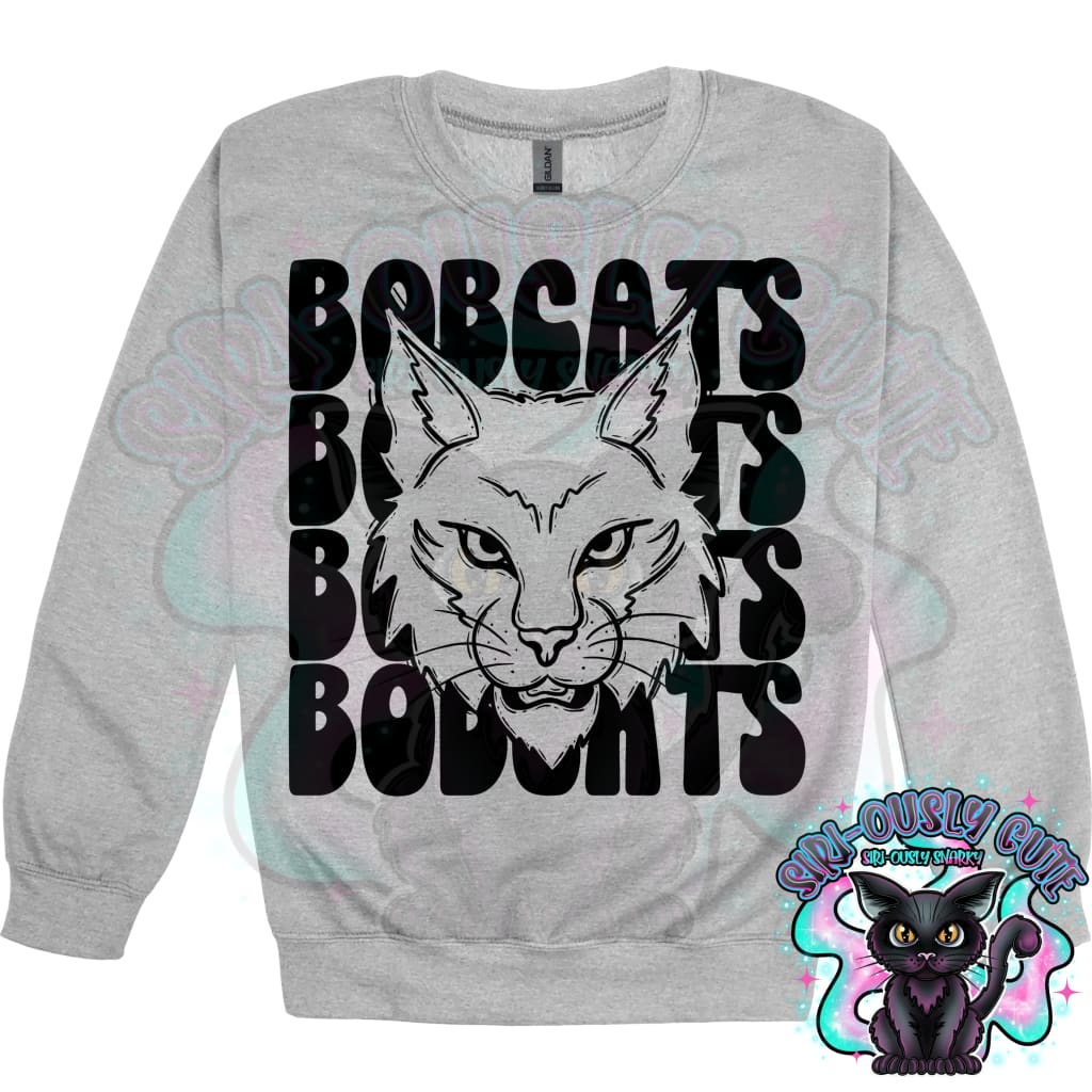 Stacked Mascots Bobcats Mascot