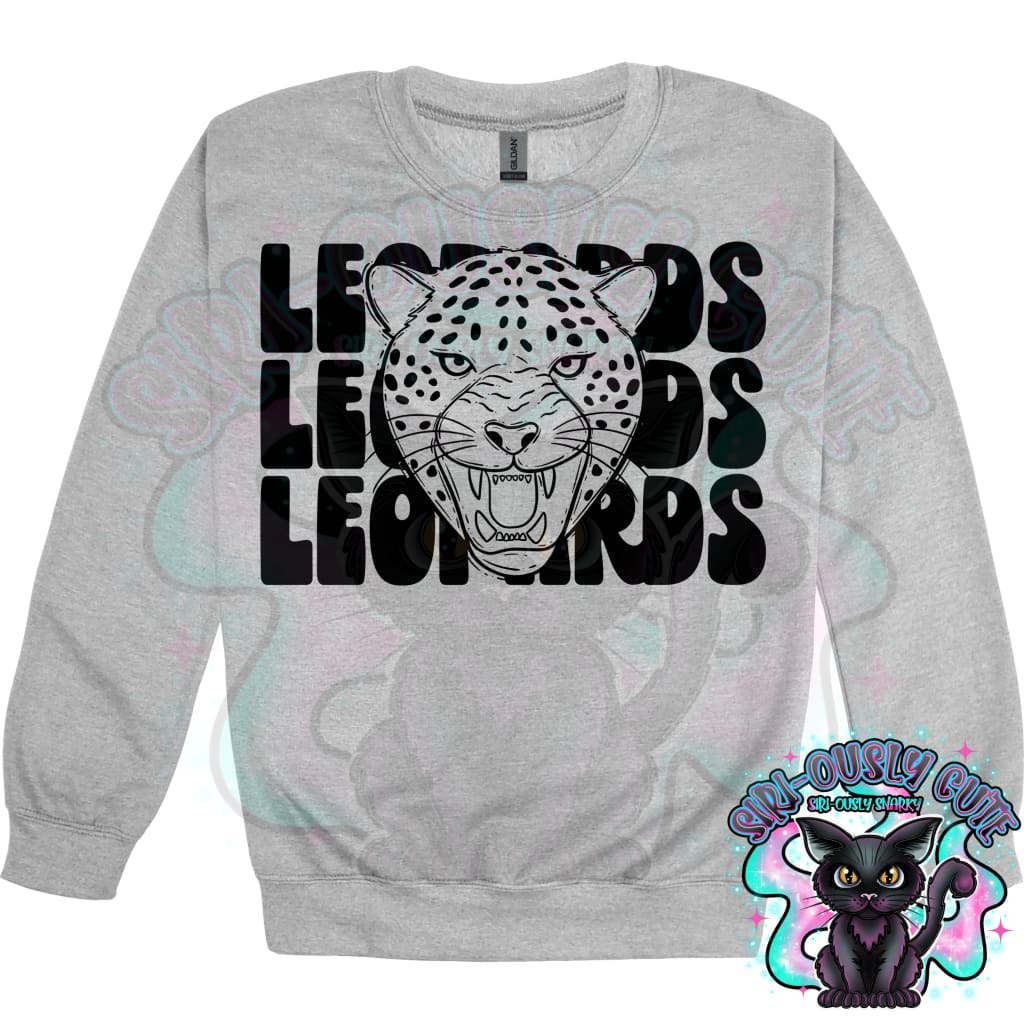Stacked Mascots Leopards 2 Mascot