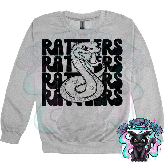Stacked Mascots Rattlers Mascot