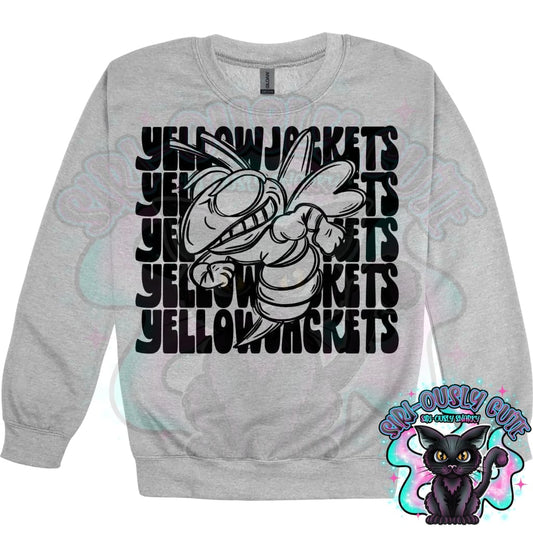 Stacked Mascots Yellowjackets Mascot