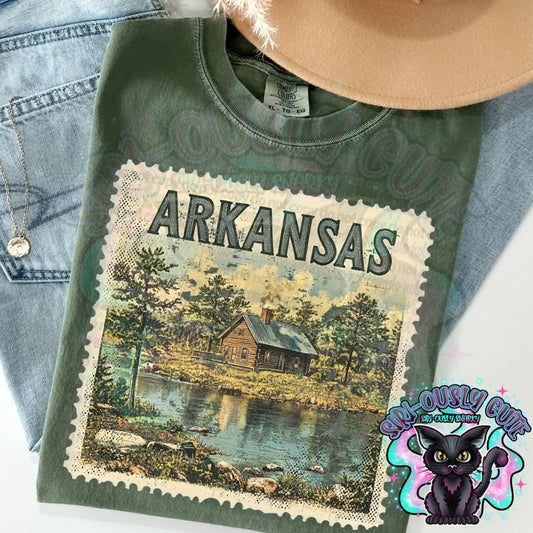 Stamp States - Arkansas State