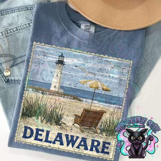 Stamp States - Delaware State