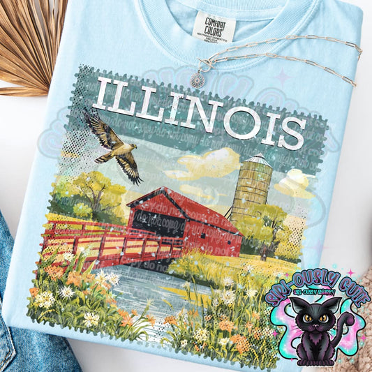Stamp States - Illinois State