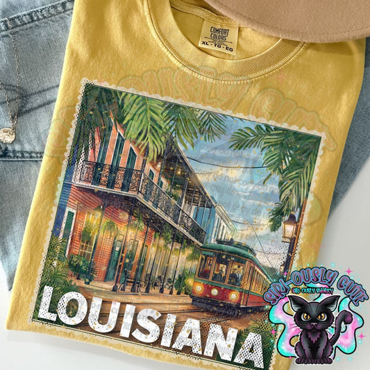 Stamp States - Louisiana State