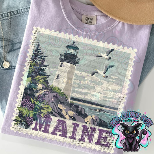 Stamp States - Maine State