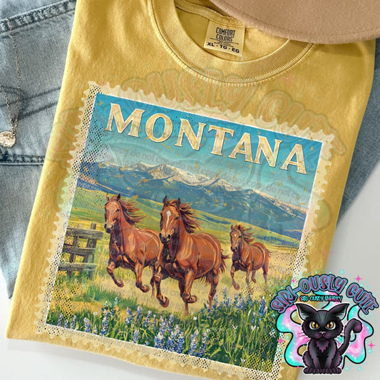 Stamp States - Montana State