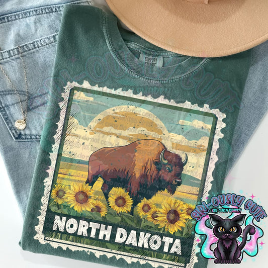 Stamp States - North Dakota State