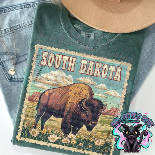 Stamp States - South Dakota State