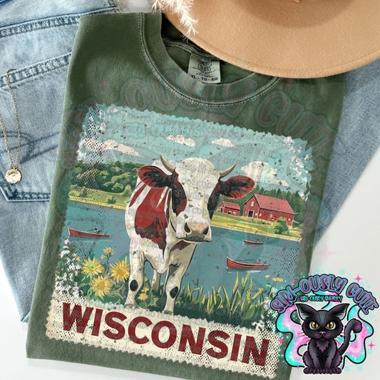 Stamp States - Wisconsin State
