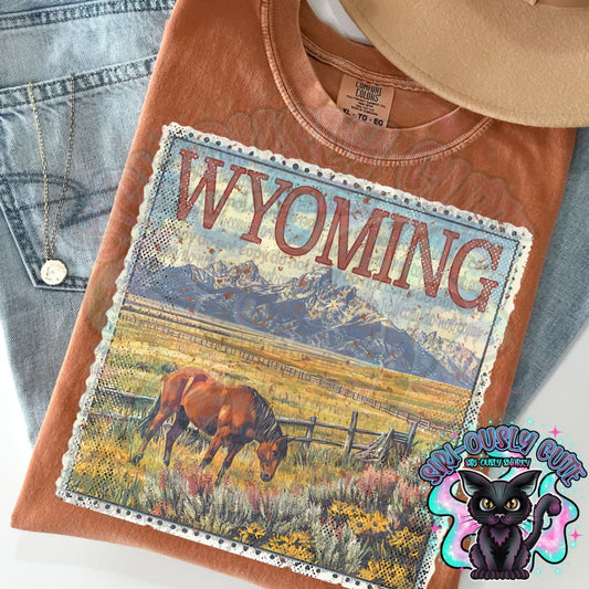 Stamp States - Wyoming State