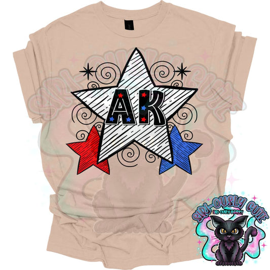 Star Abbreviation - All 50 States 50 States